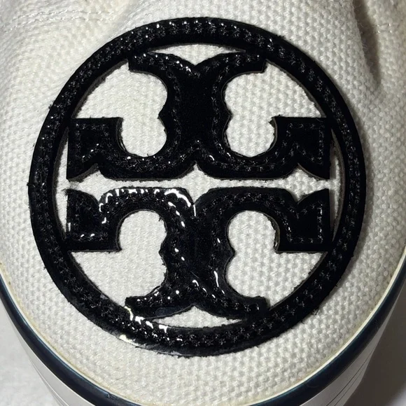 Tory Burch Black and White Sneakers - Picture 2 of 13